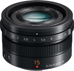 Panasonic Lumix G Leica DG Summilux 15mm / F1.7 ASPH H-X015 - CeX